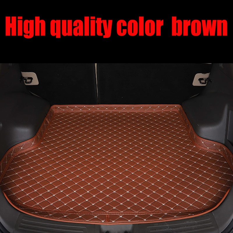 car Trunk mats for Mercedes Benz M ML GLE class W164 W166 250 300 320 350 400 450 500 550 rugs car styling carpet