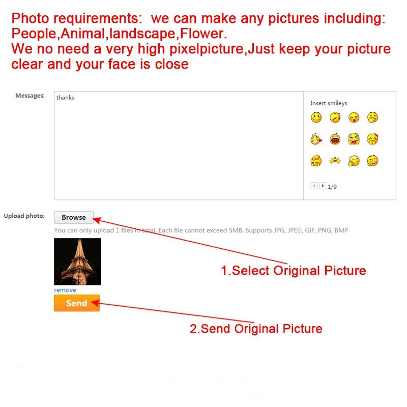 DIY Photo custom Diamond Embroidery By Photo Custom Diamond Painting Diamond Embroidery Handmade 5D DIY