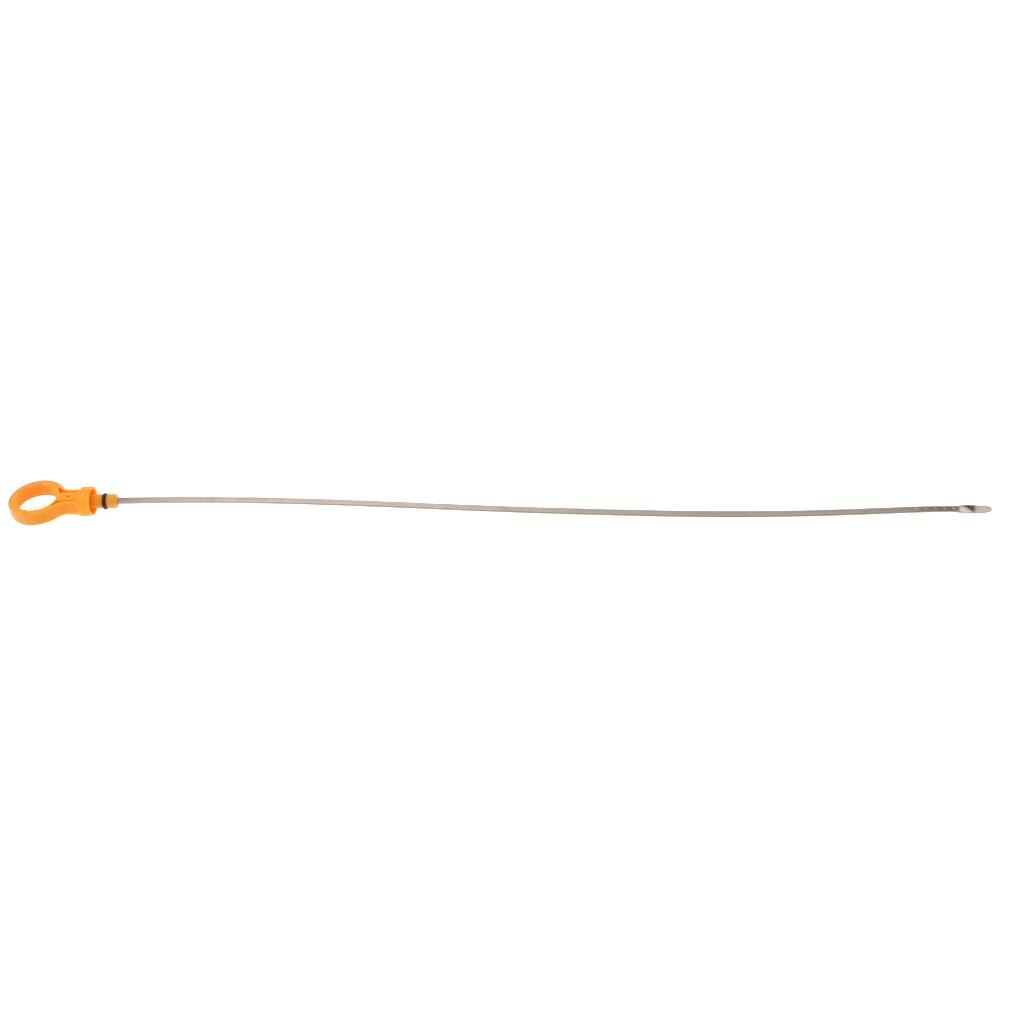 1PC Yellow Automotive Engine Oil Level Dipstick Replacement 590mm for