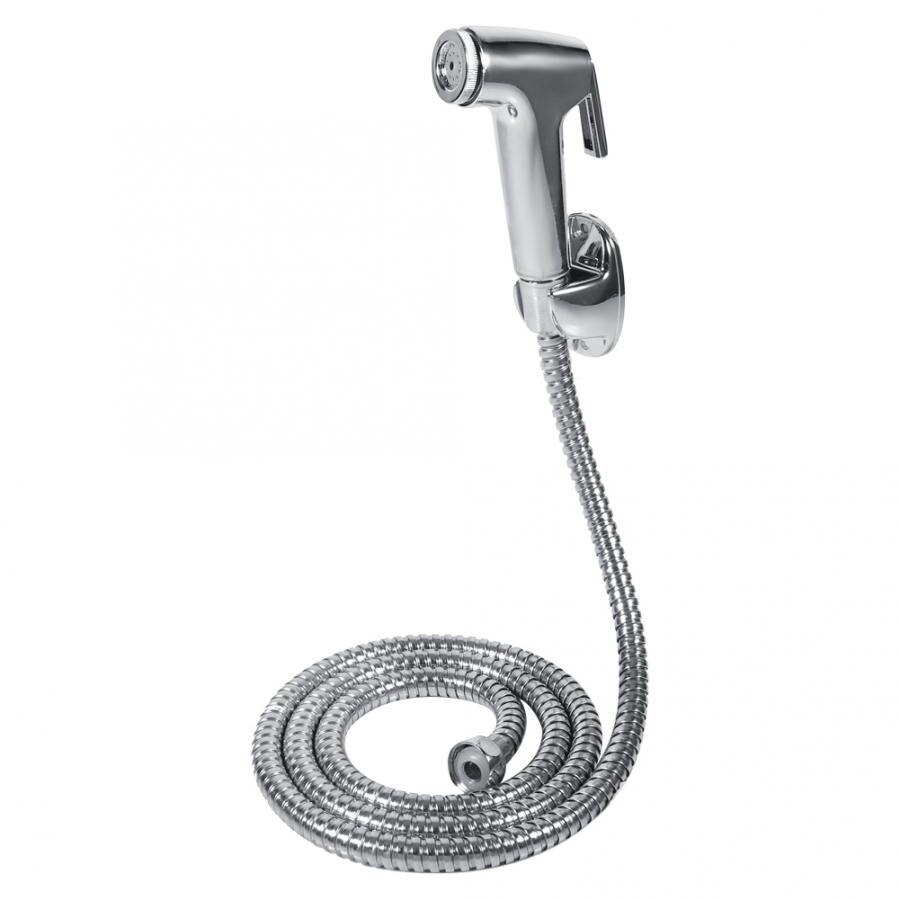 Multifunctional ABS Bathroom Toilet Bidet Handheld Shower Sprayer Wall Mounted Hose Holder Bracket Set Bidet Faucet Shower Head
