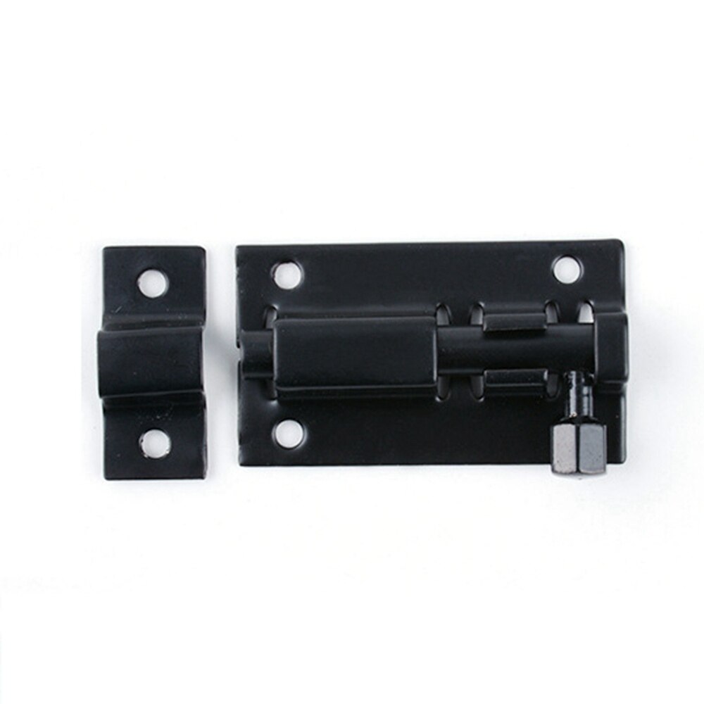 2/3/4Inch Stainless Steel Doors Slide Lock Bolt Barrel Home Gate Safety Hardware Screws Bathroom Lock