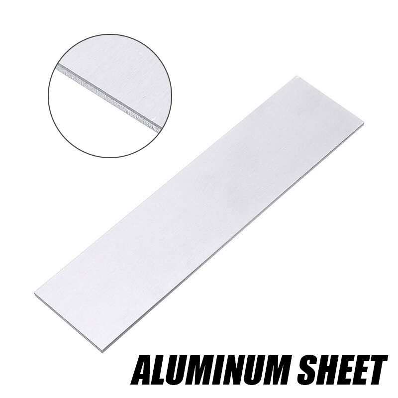 1pc Rectangle 6061 Aluminum Flat Plate Sheet Aluminum Metal Foil DIY Material Supplies 200*50*3mm Thickness