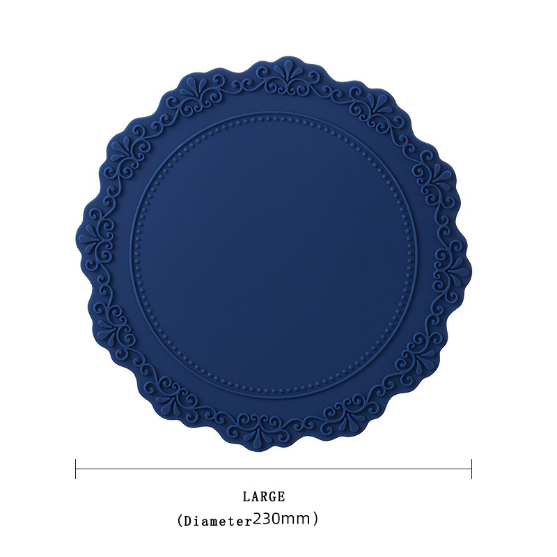 stuks Octagon Lederen Placemat Servies Pad met Coaster Keuken Tablemat Wasbare Kom Cup Pads (A 43 * 30 cm