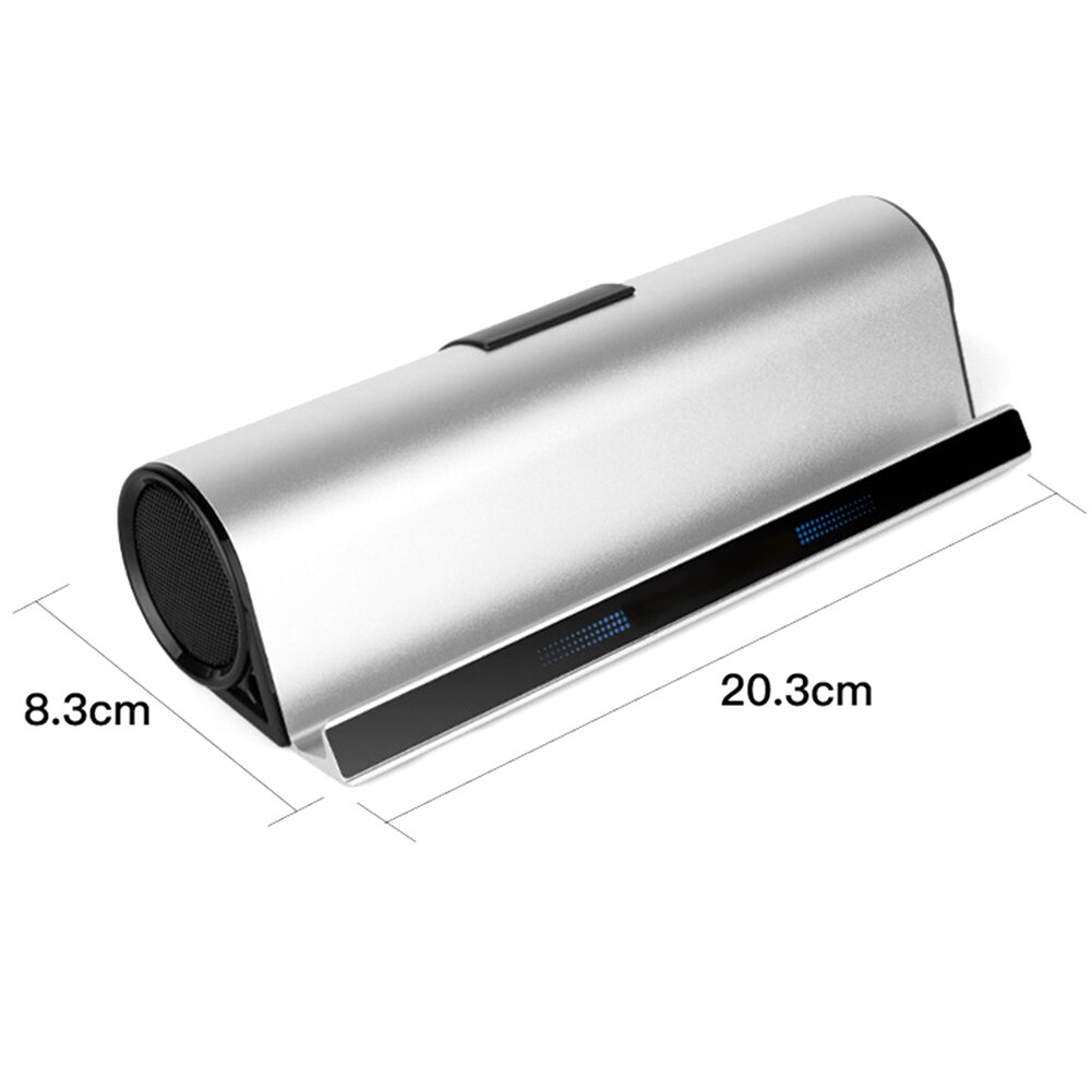 Draadloze Bluetooth Speakers Telefoon/Tablet Stand Houder Speaker Verbeteren Bass Stereo Kolom Hifi Muziek Model Draagbare Speaker