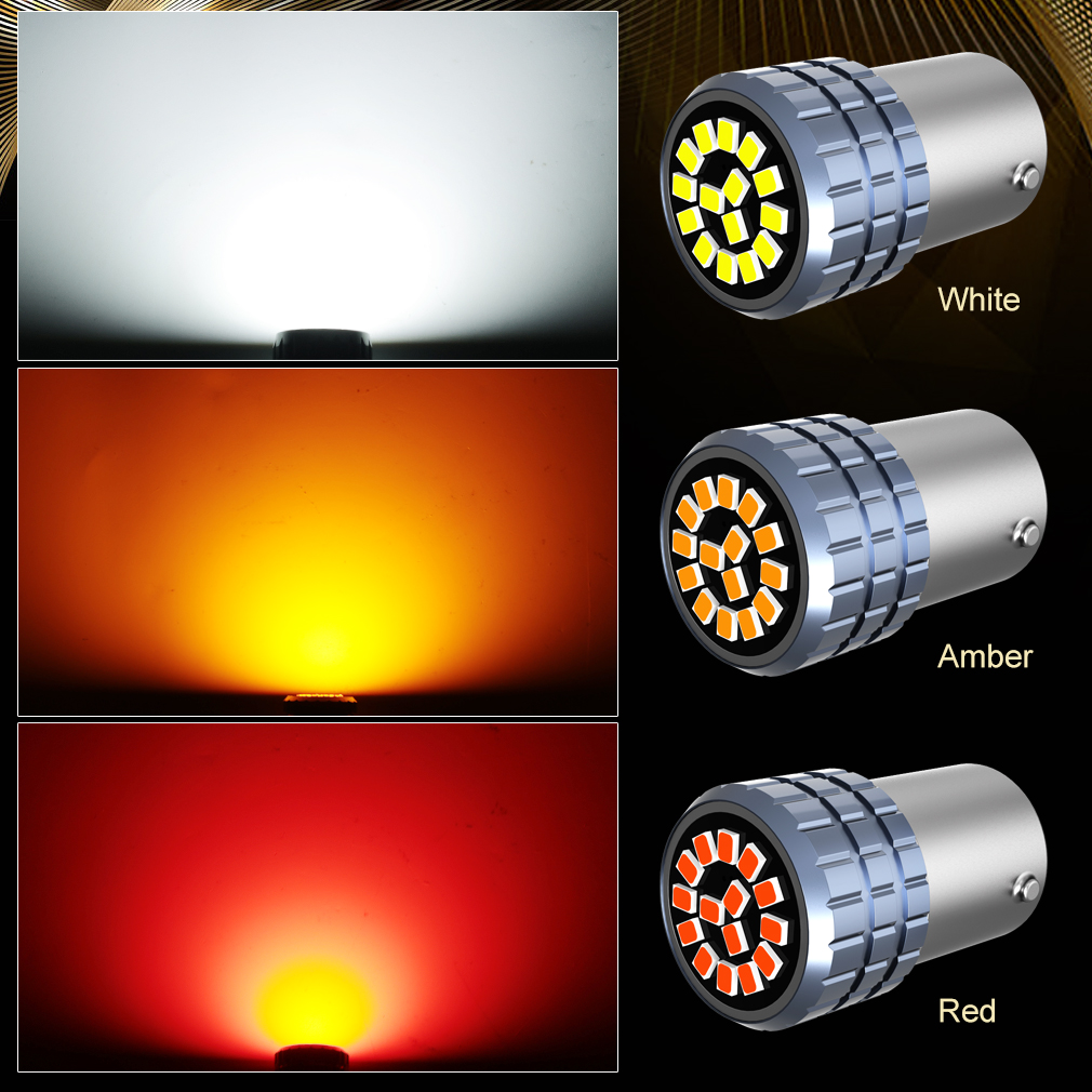 2Pcs P21W Led 1156 BA15S BAU15S PY21W BAY15D Led Lamp 1157 P21/5W R5W Auto Lampen auto Led Signal Drl 12V