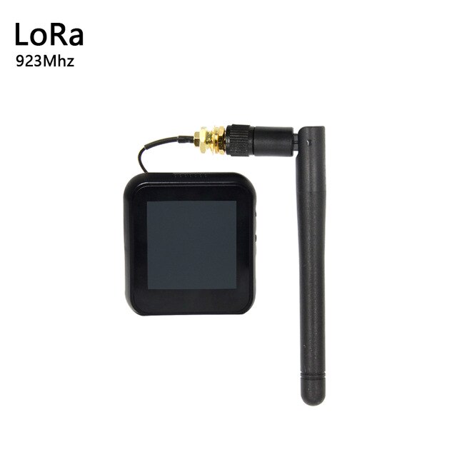 TTGO t-watch Programmable portable Interaction environnementale WiFi Bluetooth Lora ESP32 écran tactile capacitif: LoRa 923Mhz