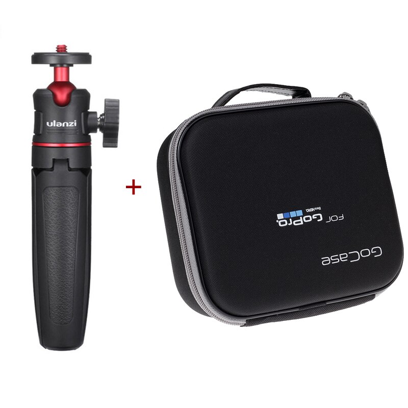 Ulanzi-Mini trípode extensible de escritorio MT-08, soporte de fotografía de mano, cabezal de bola, para Gopro, Selfie, Vlogging, teléfono inteligente: Tripod Bag