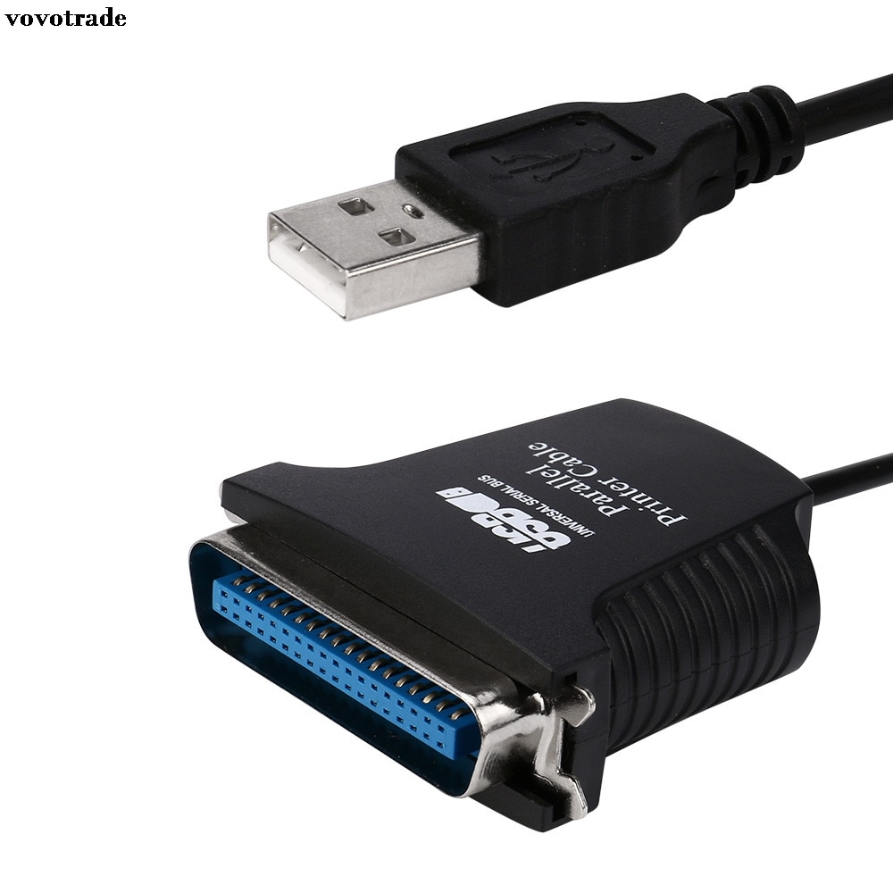 Vovotrade USB a DB36 Puerto hembra paralelo impresora impresión convertidor Cable LPT soporta más de 12 Mbps velocidad de transferencia de datos
