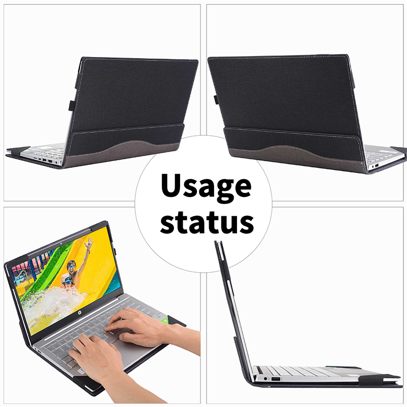Laptop Case for Hp Pavilion x360 Convertible 14-dy 14-ec 14z-ec 14-dv 14-ek Removable Protective Skin Cover Stylus Pen