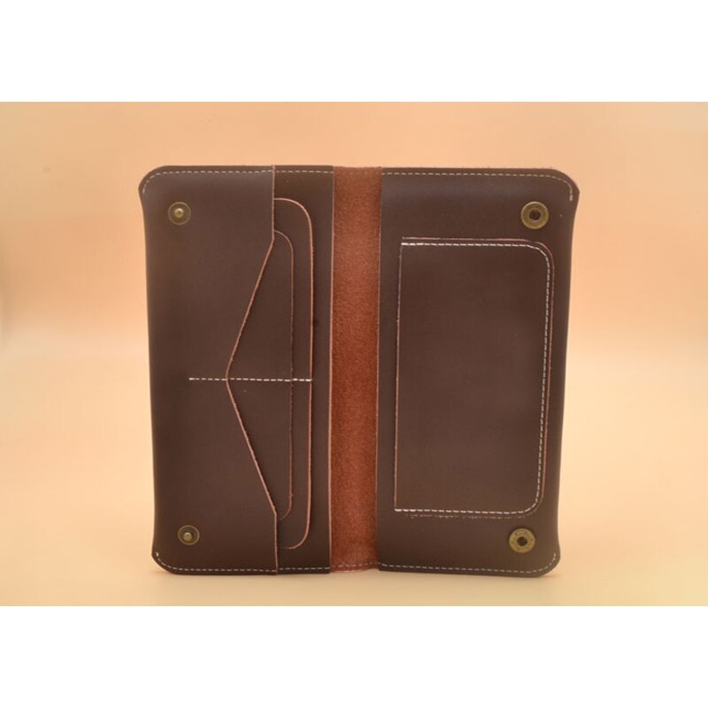 1 Set PVC Stencil Template Lederen Craft Vrouwen Lange Portemonnee Naaien Patroon voor DIY Handgemaakte Leathercraft