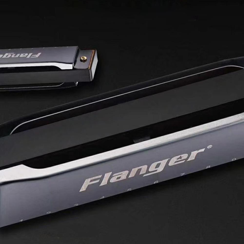 Flanger 10 Hole 20 C Tone Diatonische Blues Harmonica Standaard Mond Sleutel Orgel met Case voor Beginners Professionele Muziek FH-01