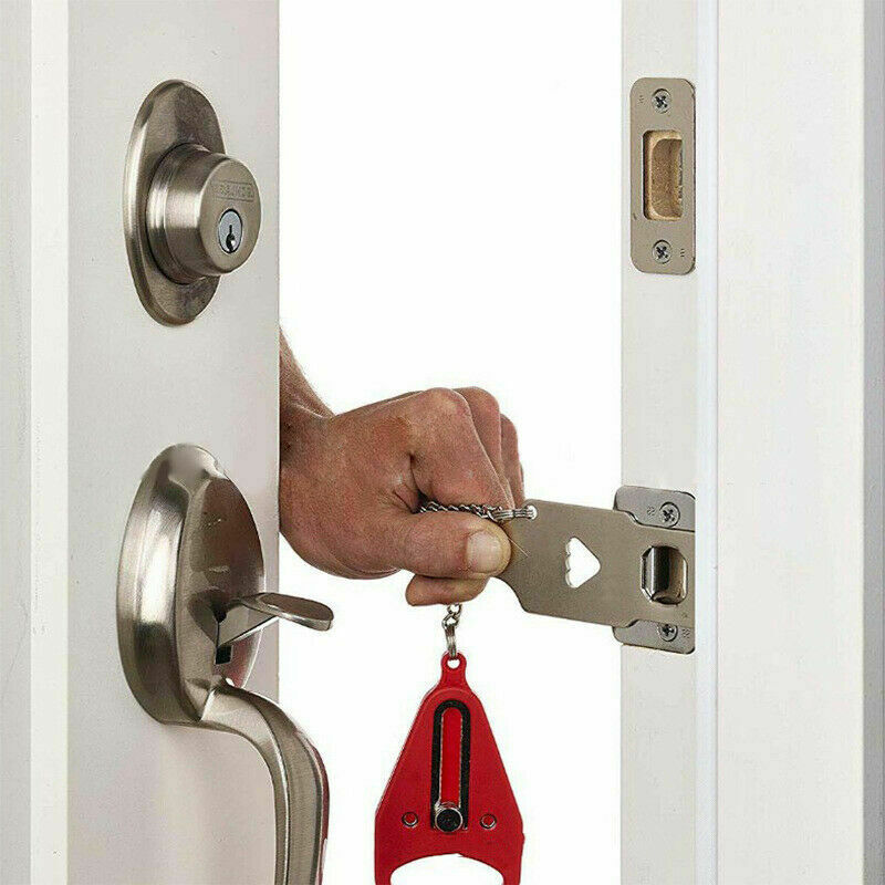 Portable Safety Door Locks Hotel Door Blocker Anti-theft lock