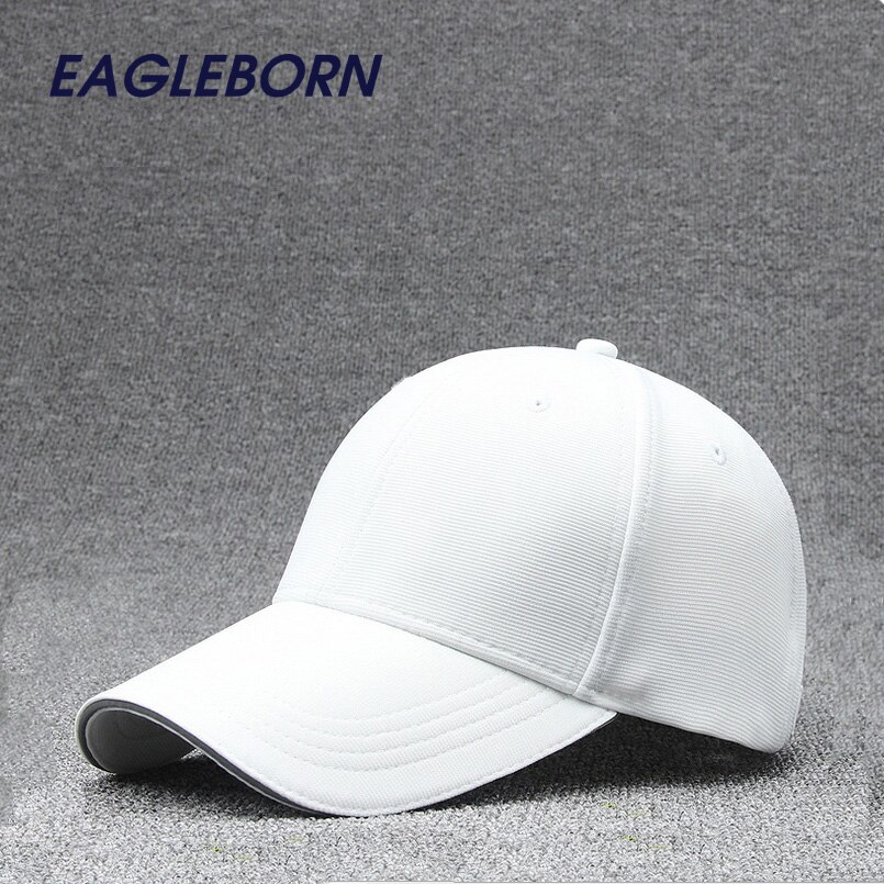 EAGLEBORN Masculino SnapbackS Casquette Gorras Blank Curved Solid Color Adjustable Baseball Cap Bone Caps
