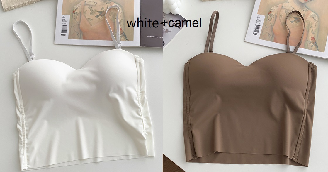 4colors korean style camisole women Sexy tank top female summer Ice sleeveless slim crop tops womens(Y2873): Dark Grey