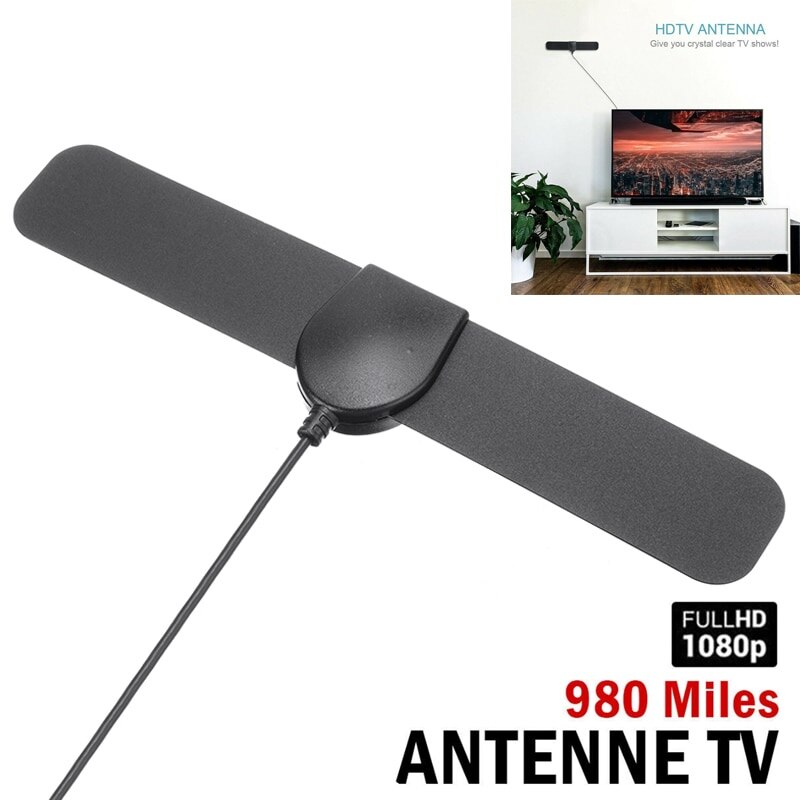 Modalità HD HDTV per interni con Antenna amplificatore 1080P HD amplificatore di amplificazione del segnale dell&#39;antenna TV digitale universale per interni 980 miglia