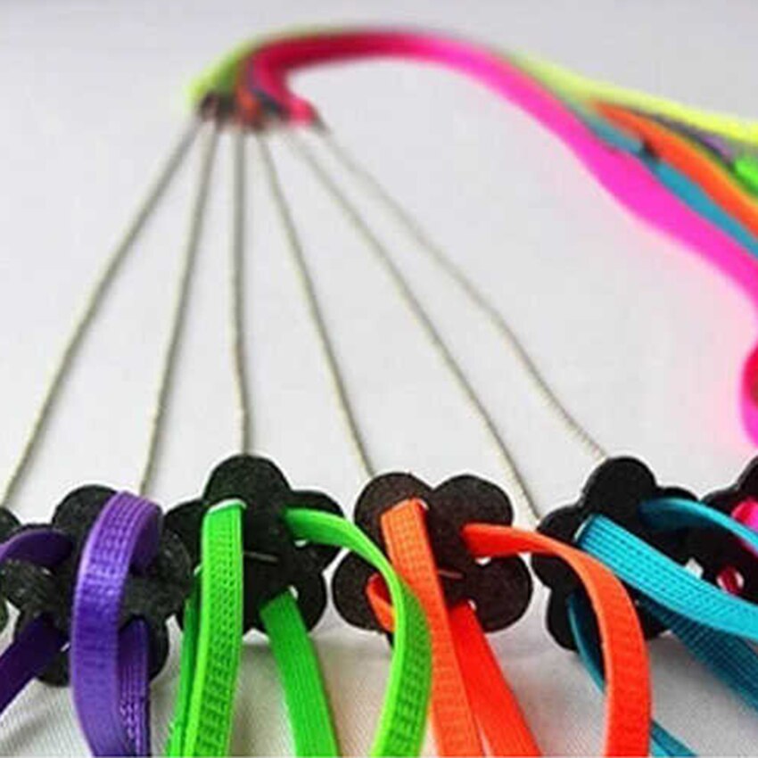 Arnés de pájaro para loro ajustable de 1,2 M, Correa Multicolor ligera suave de