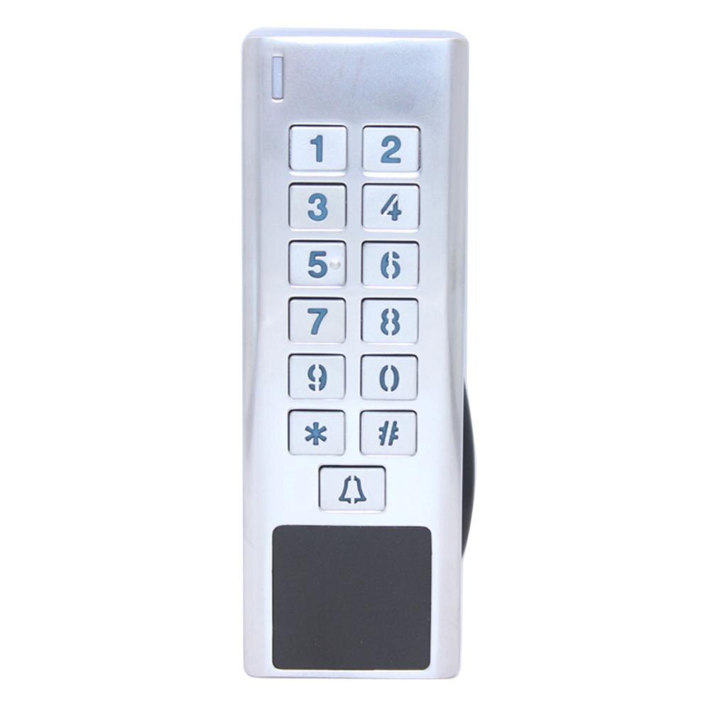 Rfid Door Access Control Reader 2000Users WG input and output security RF Access Control Keypad IP68 Waterproof Outdoor use: AC ID IC Version