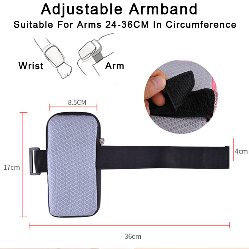 Brassard Sport Arm Band Running Telefoon Geval Universele Mobiele Tas Sport Telefoon Houder Hardloop Armband Telefoon Brassard Smartphone