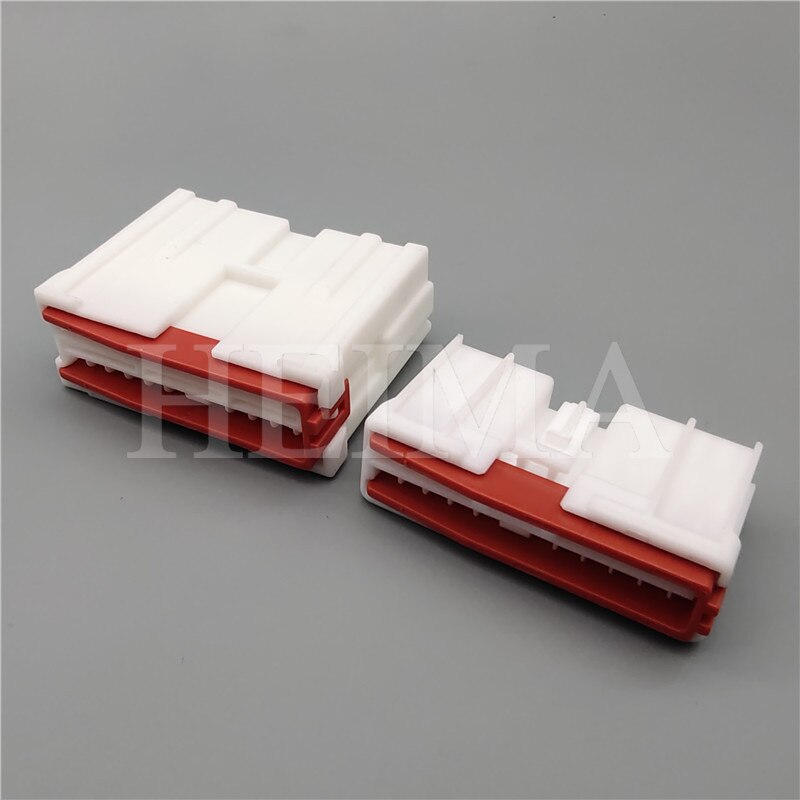 1 set white 20 pin way Sealed male female automotive electrical auto wire connector plug vehicle cable Socket DJ7201Y-2-11/21