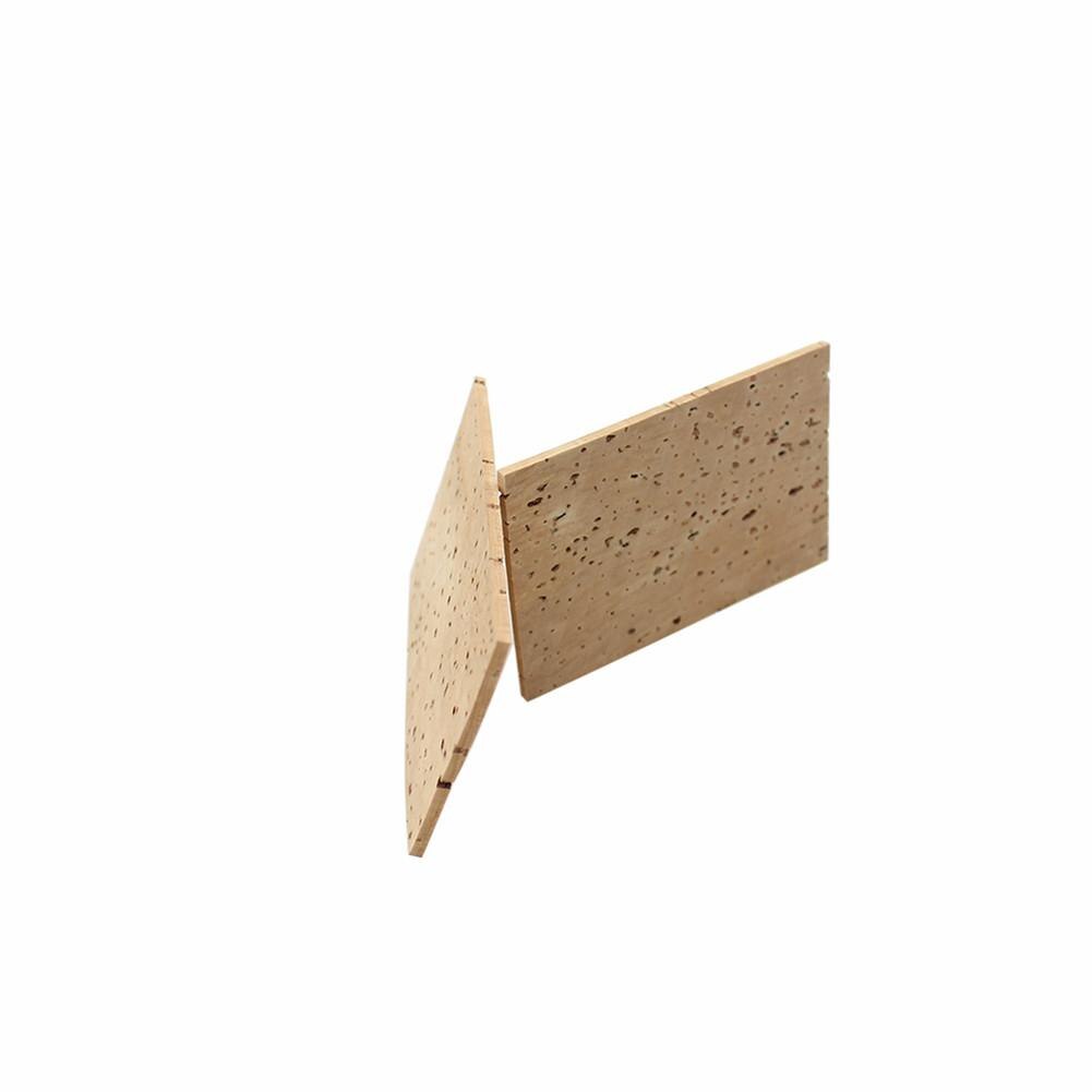 2Pcs Natuurlijke Sax Neck Cork Sheet Voor Sopraan/Tenor/Altsaxofoon Onderdelen Muziekinstrument Accessoires