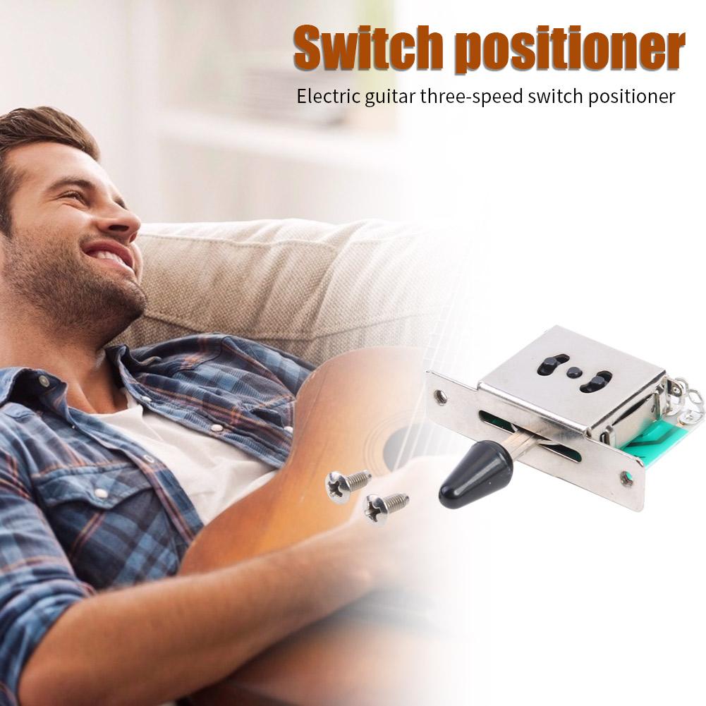 Portable Musical Instruments Parts Excellent Adjustable Three-speed Switch Positioner Invariant Shifter Pickup
