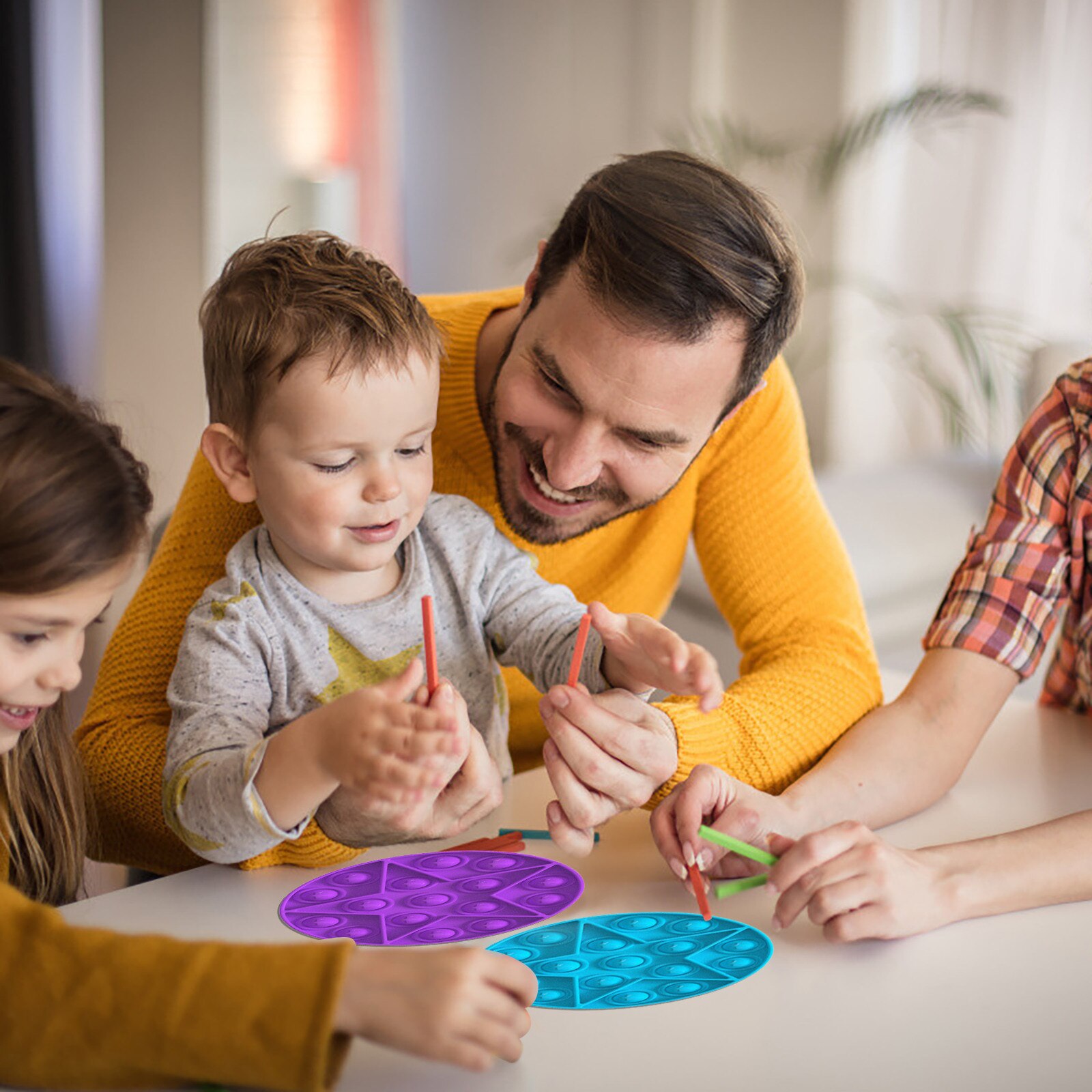 Fidget Speelgoed Popit Push Bubble Fidget Zintuiglijke Speelgoed Autisme Speciale Behoeften Stress Reliever Antistress Speelgoed Fidget Spinner Антистресс