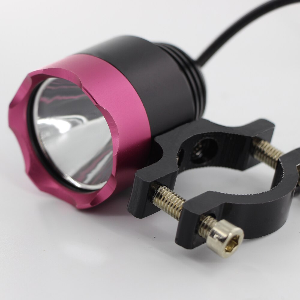 Pair Led motorcycle Fog light MINI Size front auxiliary lampspot head lights accessories Fog bulb moto +one switch(free)