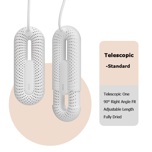 Youpin Sothing scarpa asciugatrice Loop scarpe elettriche estensibili asciugatrice PTC riscaldatore portatile sterilizzazione multieffetto deodorizzazione: White Standard / CN