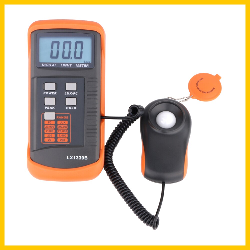 RZ LX1330B Light Meter with Data hold and peak reading hold function