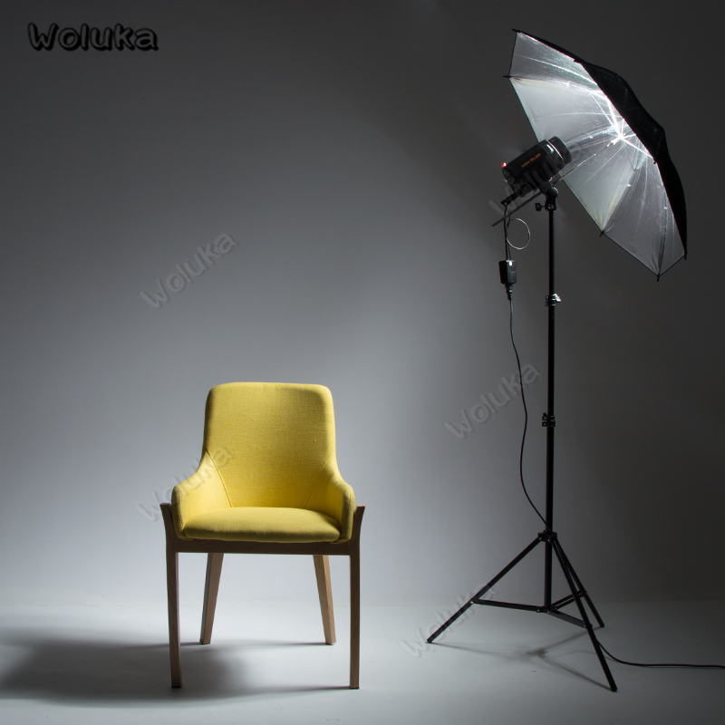 Reflecterende Paraplu 33 inch Oubao 83 cm zwart zilver Reflector 8 frame ribben softlight flash studio fotografie paraplu CD50 T10