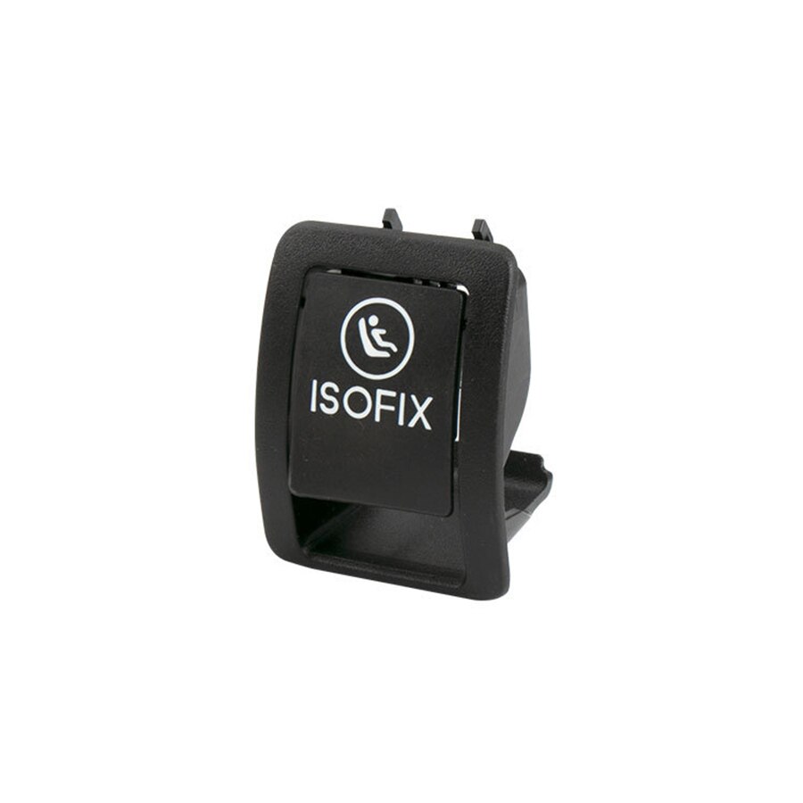Cubierta de seguridad ISOFIX para asiento trasero de coche, anclaje de seguridad para Mercedes Benz glc-class W253, color negro y marrón