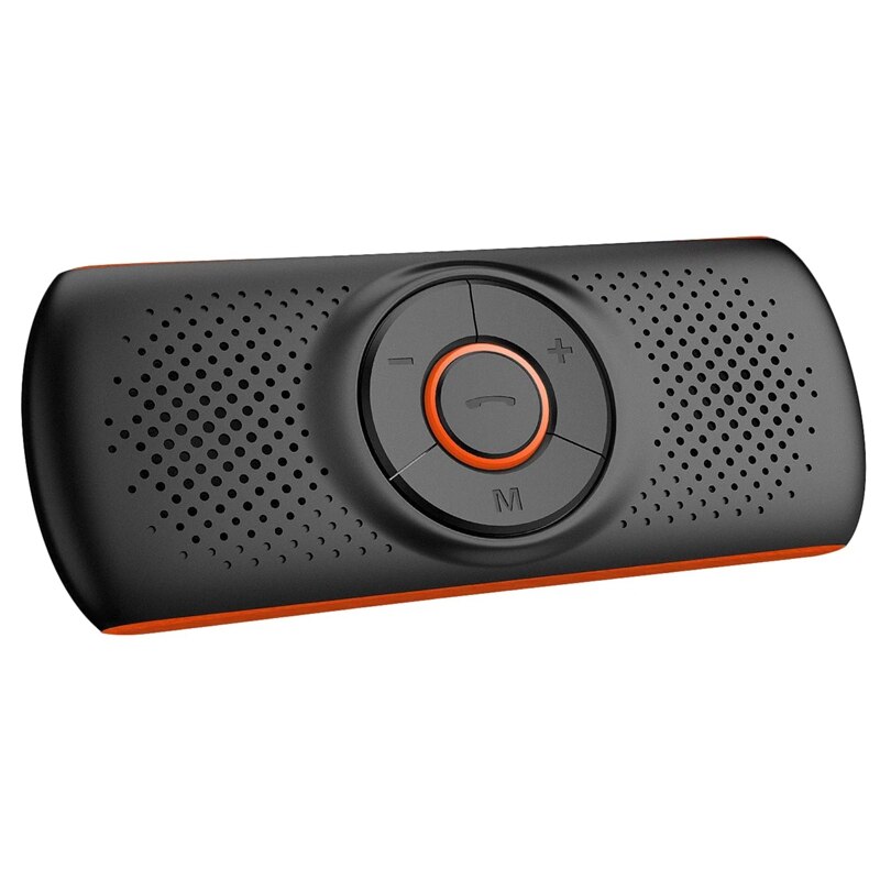 Bil bluetooth 4.2 bilhögtalare telefon stereo musikmottagare spelare ljudförstärkt bas/inbyggd mikrofon/tf kortspelare aux handsfree c