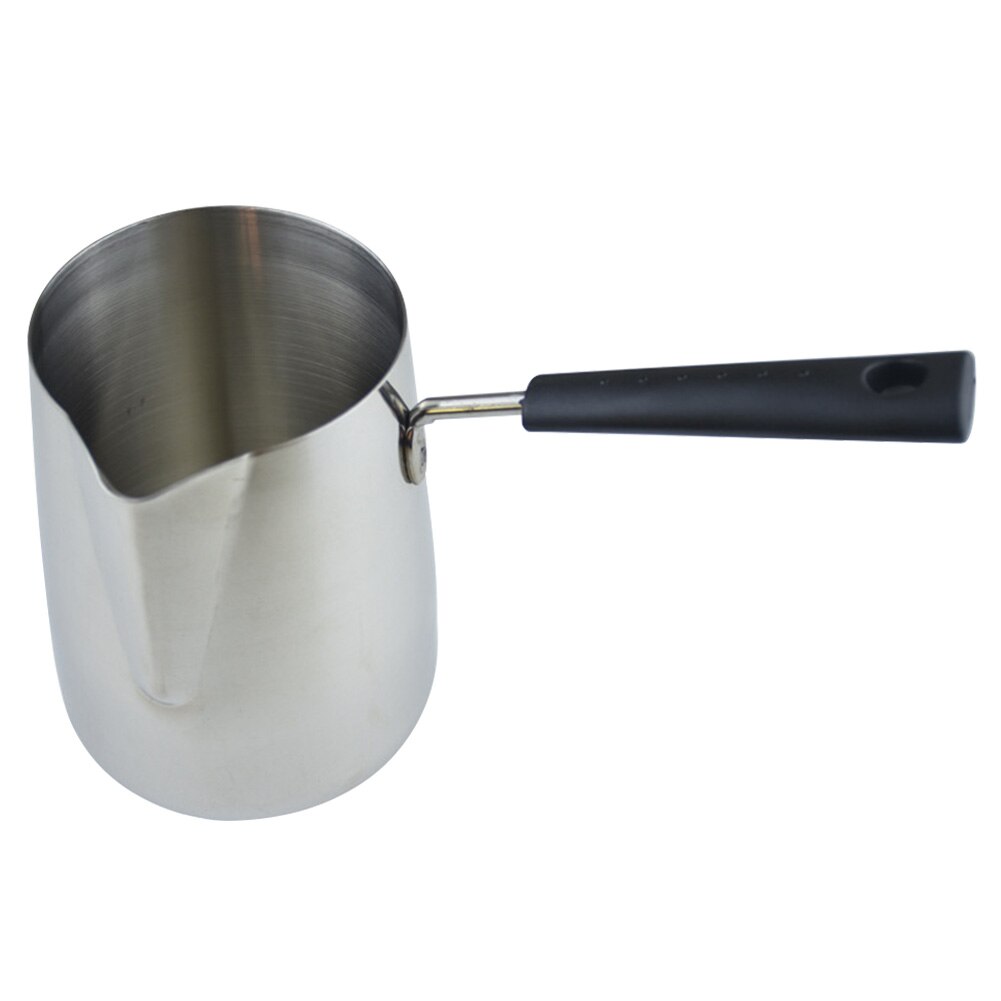 Latte Cappuccino Welding Coffee Pitcher Bar Accessories Barista Tools Home Stainless Steel Restaurant Milk Frothing Jug Brushed: 1000ml