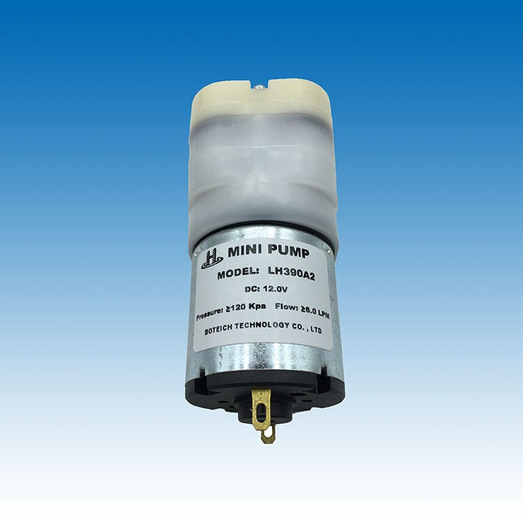 DC12V Mini Vacuum Pump -60Kpa Diaphragm Air Pump with Pressure 120Kpa for Beauty Care 4-7L/MIN Flow