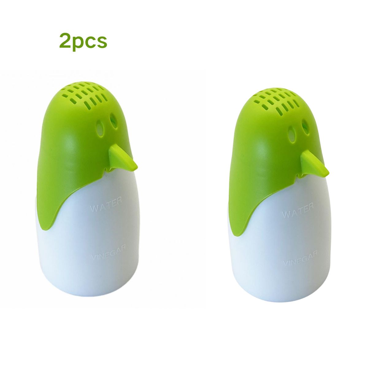 2 kpl pingviinihöyrypuhdistin mikroaaltouunille, keittiökoneelle, vaivaton desinfiointi vedellä, helppo puhdistaa, välttämätön työkalu: Norsunluu