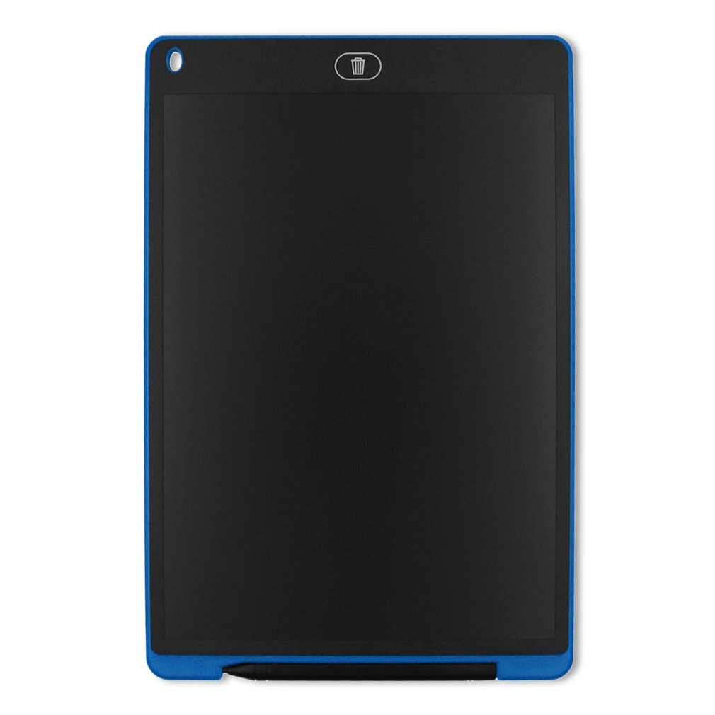 12 Inches LCD Screen Writing Pad Digital Drawing Pad Handwriting Board Portable Electric writing Board For Home Office usage: Blue