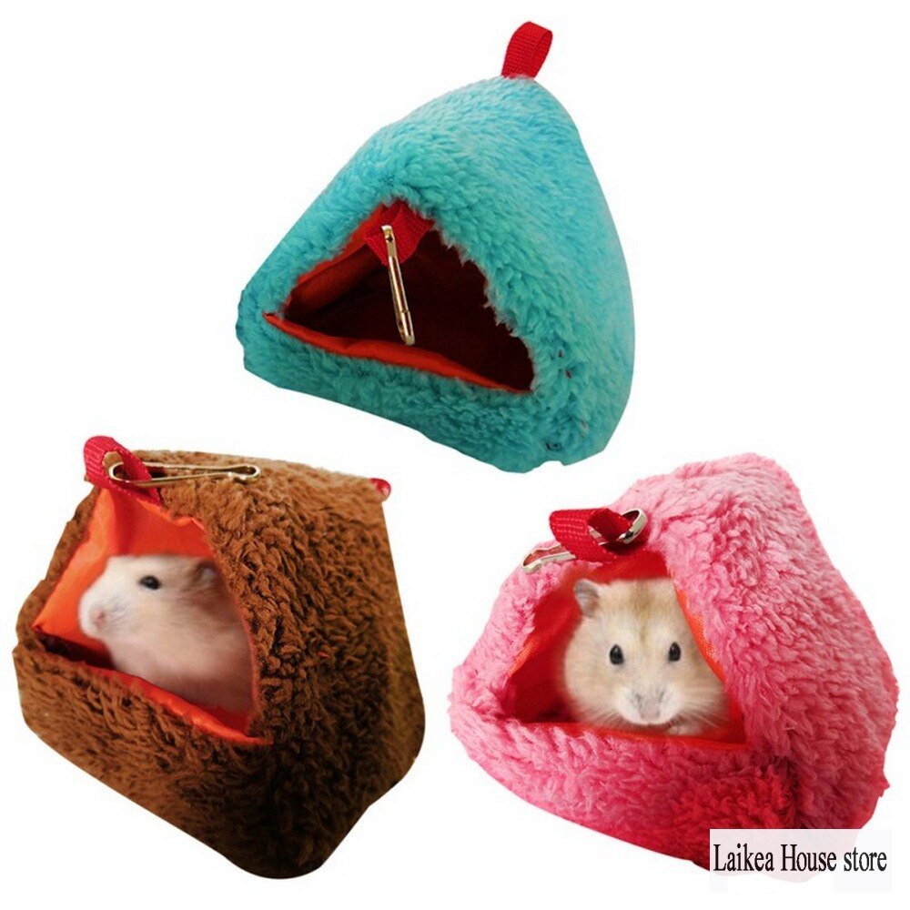 Hamster papegøje hængekøje hus små kæledyr hængekøje kæledyr varm hytte hængende hus egern rotte blød varm tunnel bur tilbehør
