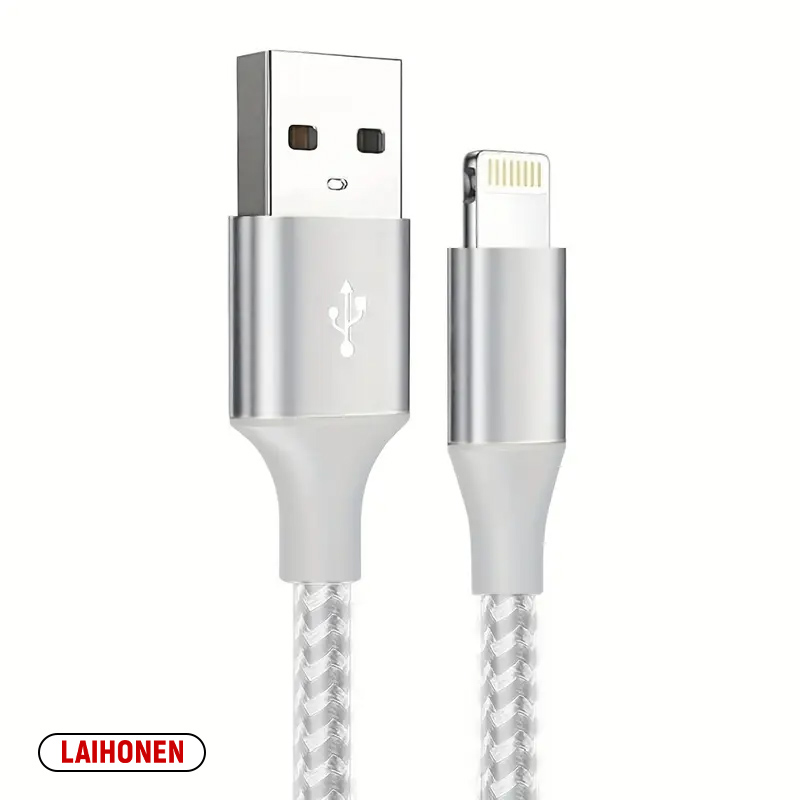 1M 2M 3M USB A To Lightning MFi Certified Cable For iPhone 14 13 12 11 X XR Pro Max Fast Charging Cable Charger Data Wire Cord: SKY BLUE / 3m