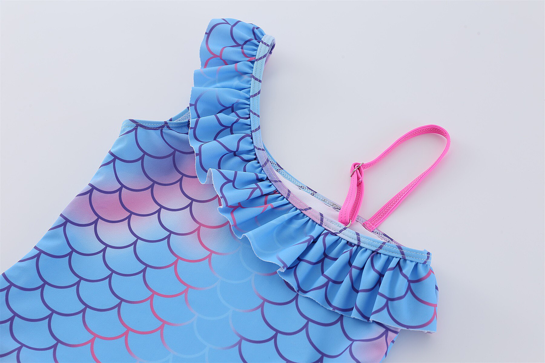 Maillot de bain une pièce pour filles, à bretelles, Tankini, Bikini, vêtements de plage, pour enfants et adolescents, 2-10A