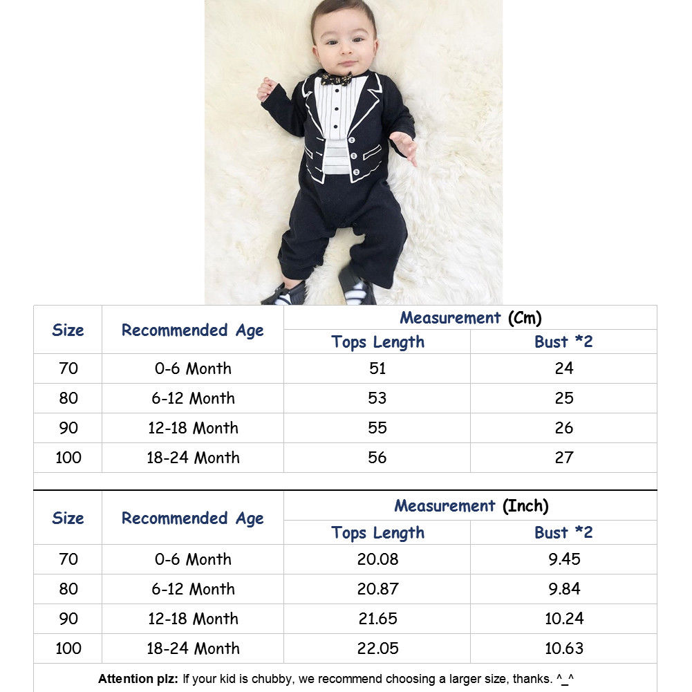 Newborn Boys Rompers Baby Kids Boys Gentleman Jumpsuits With Bow Infant Children Cute Outfits Tuxedo Suits Clothes