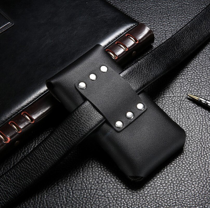 Universal Phone Pouch For S20 S10 S9 S8 S7 For iphone 11 XS Max XR XS 8 7 6 Smartphone Case Leather Cover Belt Clip Holster Bags