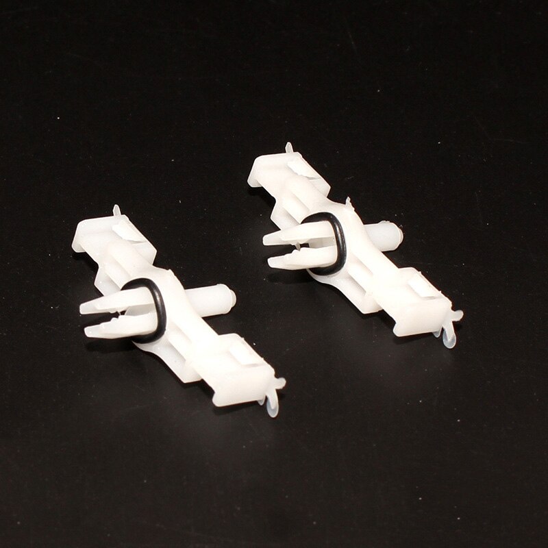 Tira de ajuste de puerta para VW Touareg Porsche Cayenne, placa de presión de umbral, Clip fijo, sujetadores de plástico, 4 Uds.