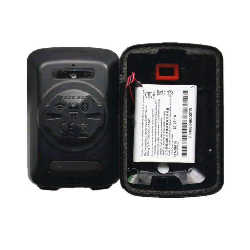 Garmin EDGE 1030/1000/820/130 GPS navigation sans fil vélo équitation ordinateur équitation ordinateur seulement couverture arrière avec batterie: EDGE 820 1PC