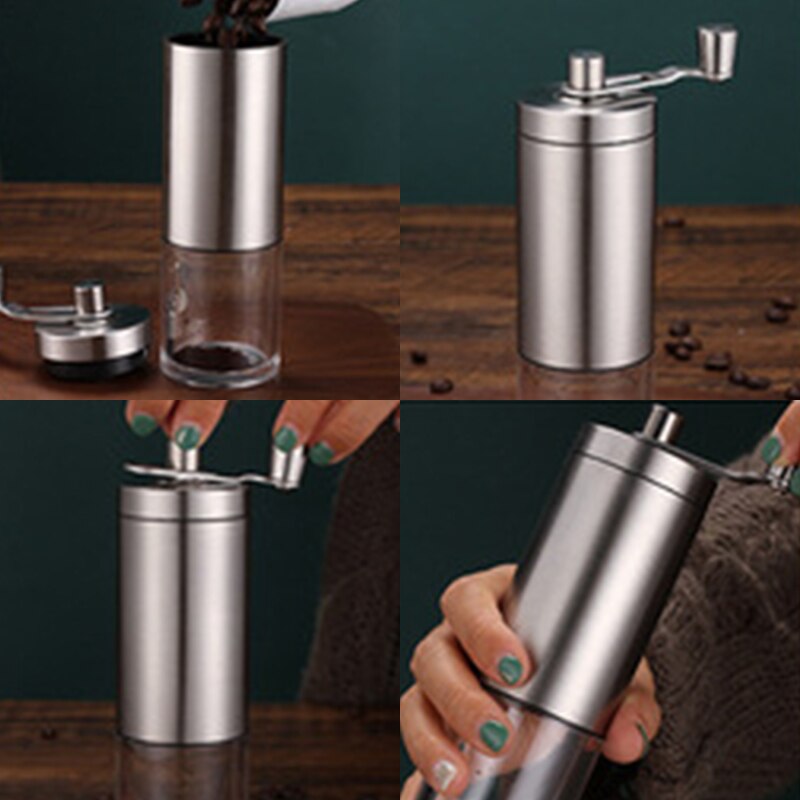 Manual Coffee Bean Hand Grinder Coffee Beans Grinding Machine Grain Mill Handmade Kitchen Tool Home Grinders Coffee Accessories