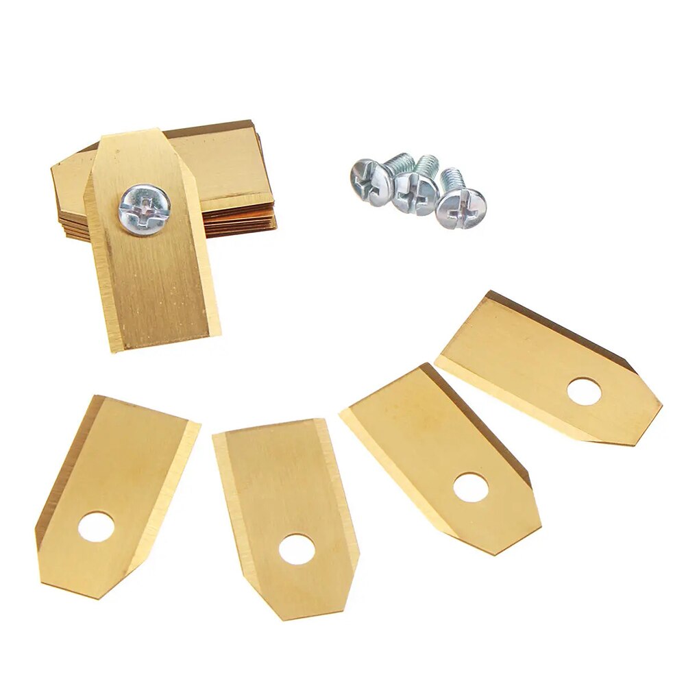 Stainless Steel Cutter Blade Replacement Parts Set Household Garden Planting Elements for Gardening Mower Machine