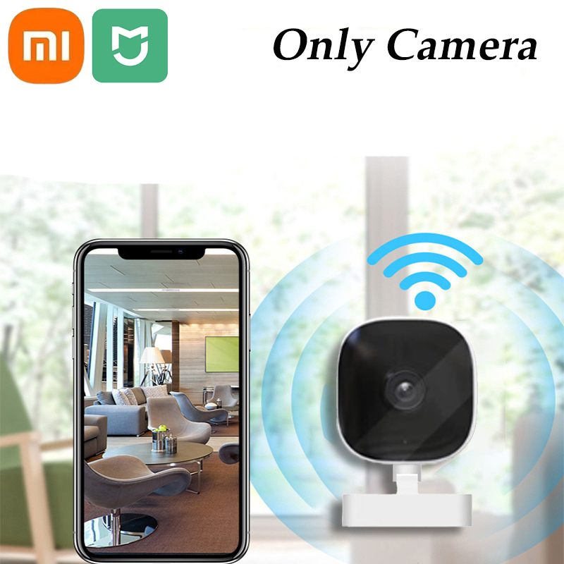 Xiaomi-cámara de seguridad 4K, Mini Monitor WiFi a todo Color, visión nocturna, detección de movimiento, vigilancia impermeable IP65 con Audio bidireccional