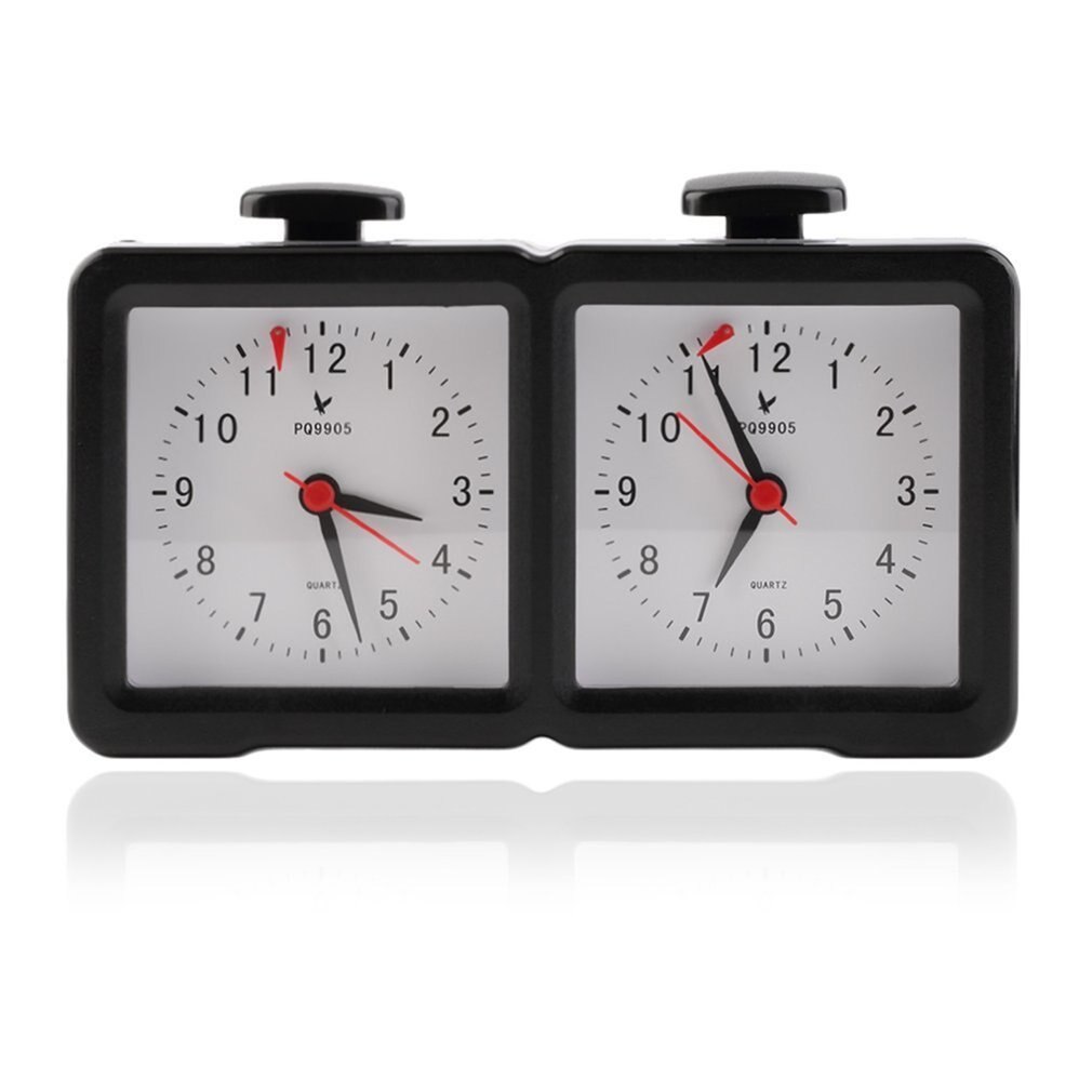 Reloj de ajedrez Digital, compacto, , contador de tiempo hacia arriba y abajo, juego de mesa electrónico, torneo de competición