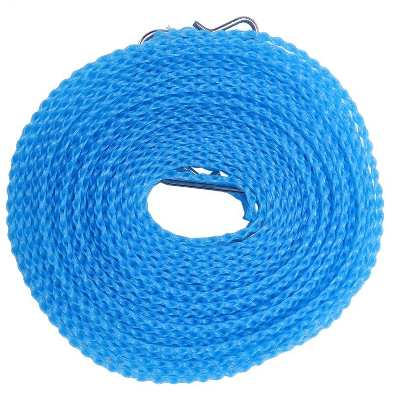 House Laundry Nylon String Clothesline 5 Meters Clothes Line Rope Blue: Default Title