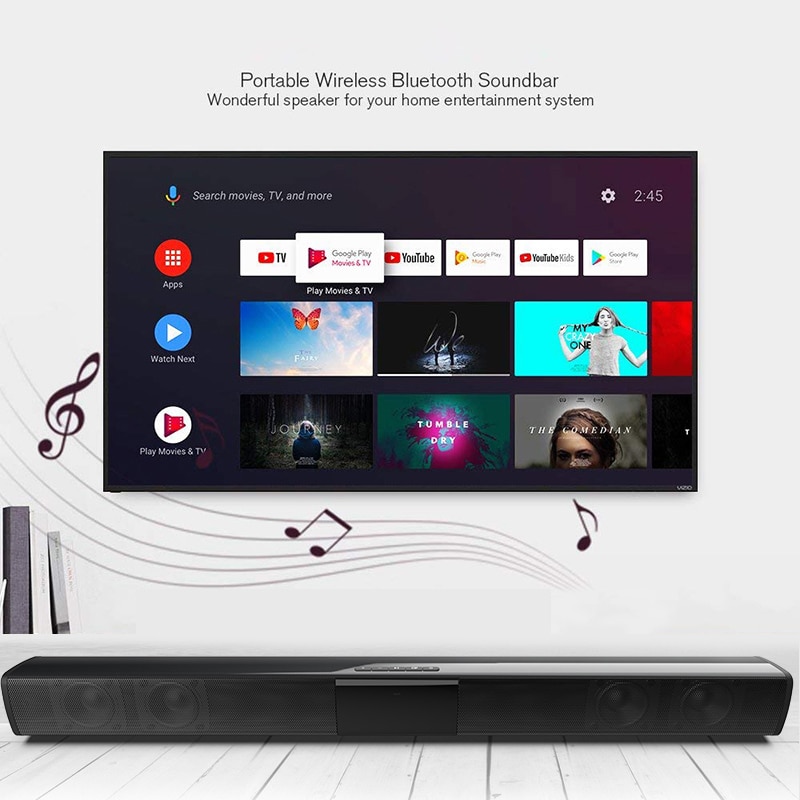 20W Bluetooth Echo TV Soundbra Wired Wireless Bluetooth Speaker Column System Music Center Boombox 3D Stereo for PC Home Theater