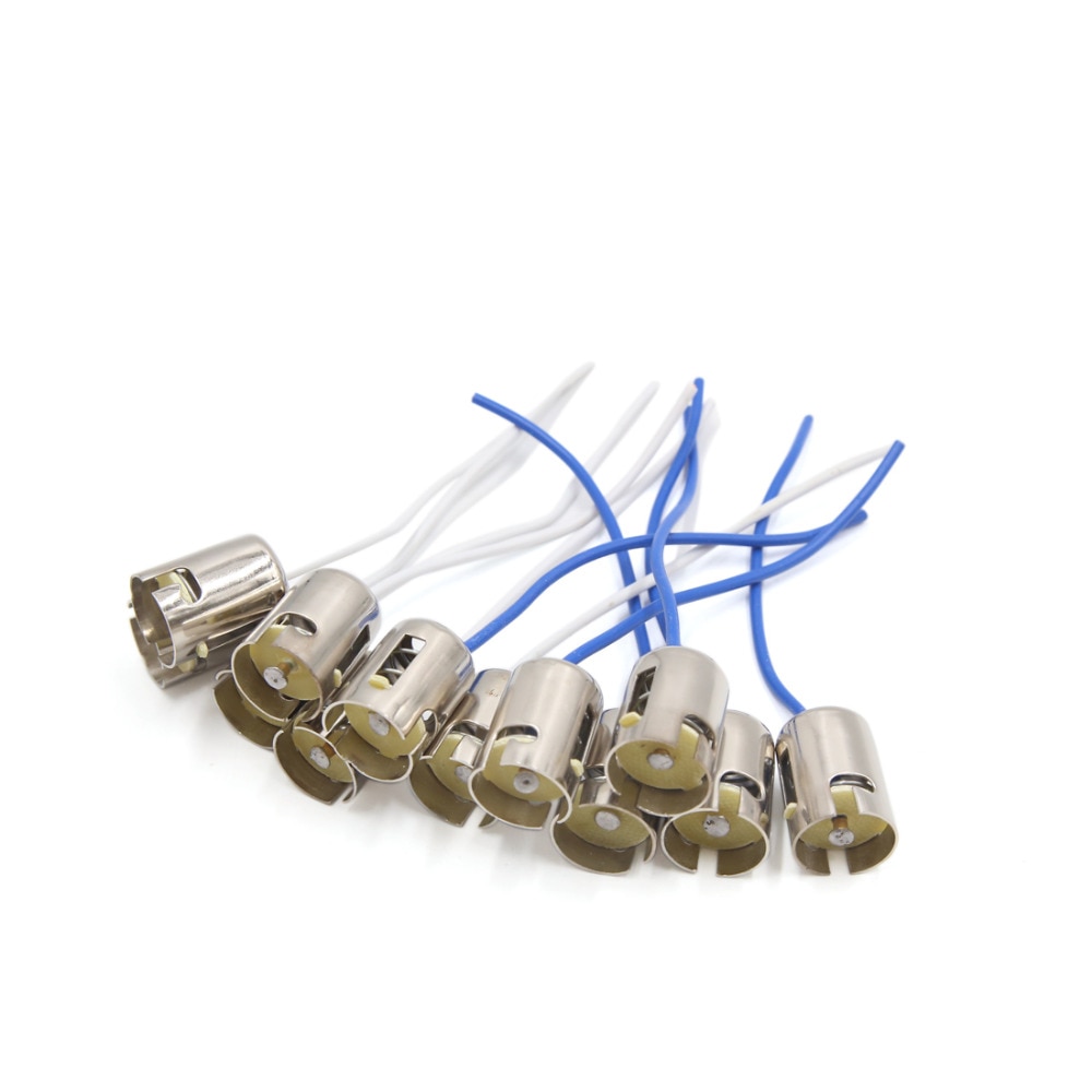 6/8/12/16/20pcs BA15s Turn Signal Light Single Dual Head Bulb Harness Wiring Extension Socket Connector Adapter 12V-36V